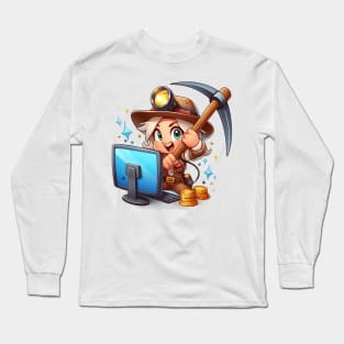 Crypto Miner Long Sleeve T-Shirt
